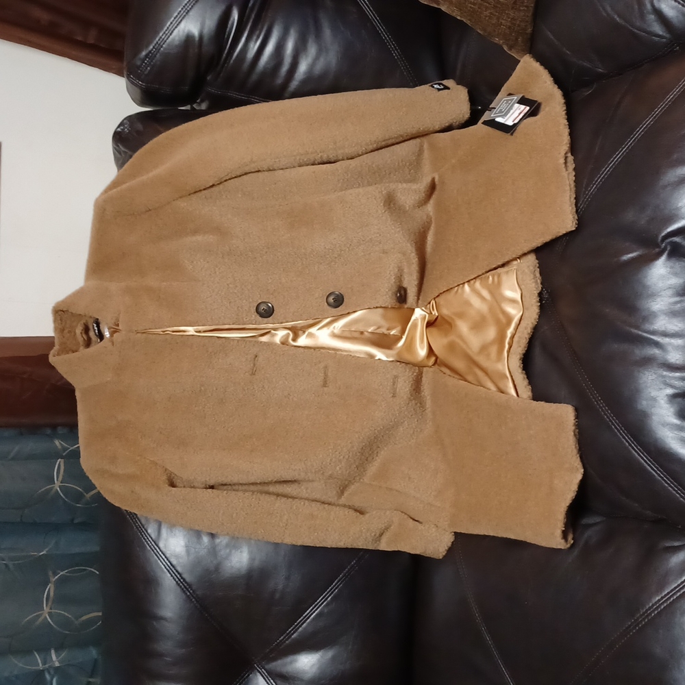 DKNY camel hair formal Coat